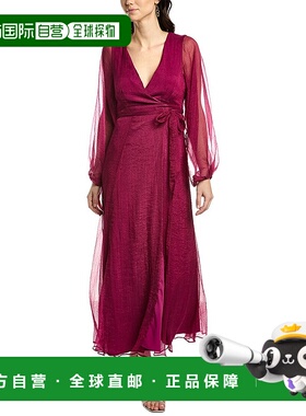 自营 Hutch Rocky 裹身早秋新款连衣裙 紫色 美国奥莱直发