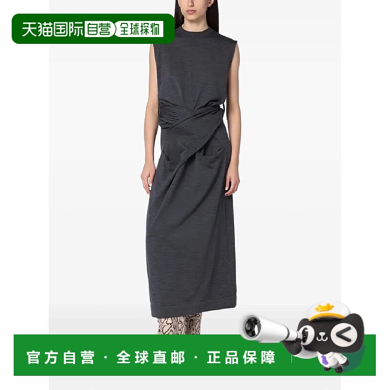 韩国直邮JIL Sander 25 FW Jil Sander 裹身效果连衣裙 J02CT0526
