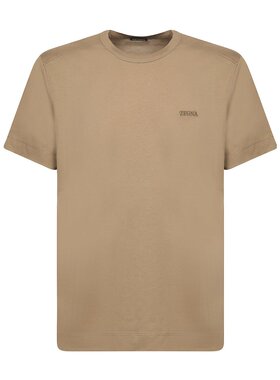 Z ZEGNA 男士T恤 UE360A8E760V04 AW2024 花色 圆领T恤