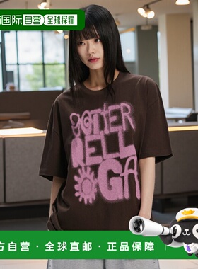 韩国直邮GOTTER GALLERY 公用T恤 GT25SUTP01BR DOT GRAPHIC T-SH