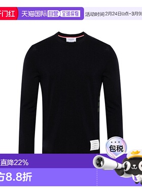 1h可退 香港直邮Thom Browne 汤姆 布朗 男士 长袖T恤 MJS218AJ01