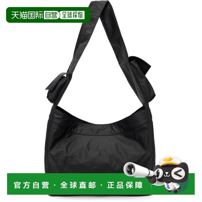 1h可退 香港直邮潮奢 Y-3 女士 黑色大号 Newspaper 单肩包 KD418