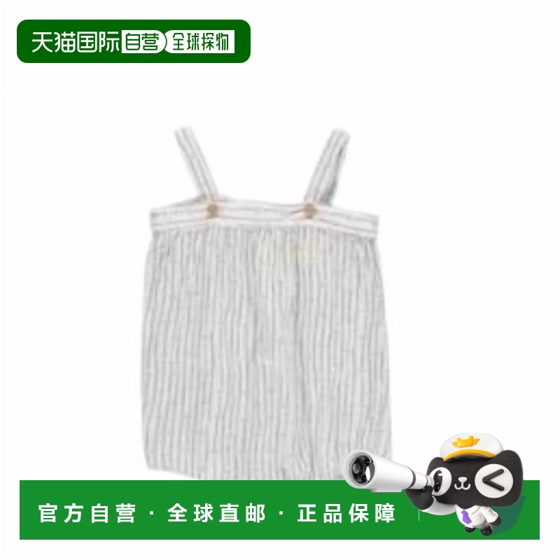 自营 vignette女童 Harlo Bubble 连体泳衣(象牙色蝴蝶结印花)-