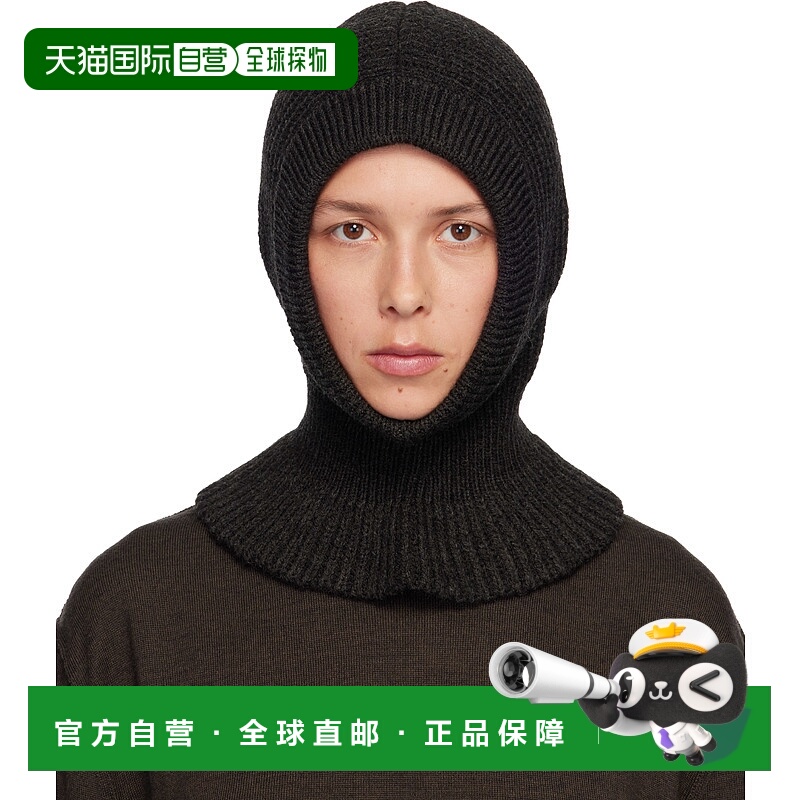 1h可退 香港直邮潮奢 Lemaire 女士 棕色巴拉克拉法帽 AC1227LK10