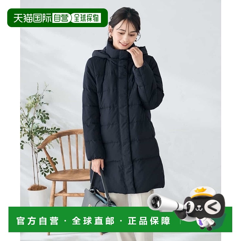 1h可退 日本直邮a.v.v 女装 羽绒风格 长款连帽外套 K2UAD10199