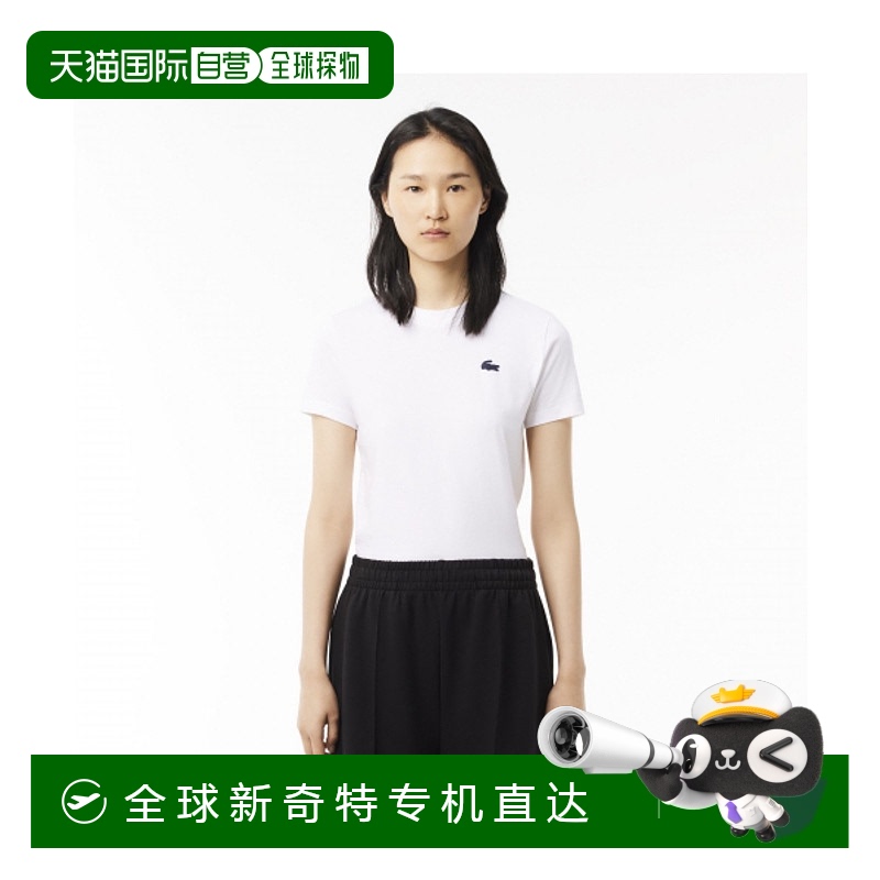 韩国直邮LACOSTE女士女装T恤TF9246-54N001高档舒适 时尚简约百搭