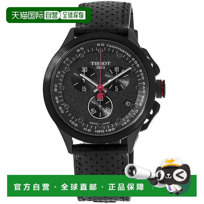【美国直邮】tissot 男士 休闲手表皮带天梭表盘牛皮