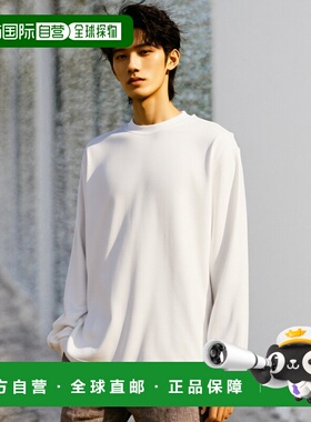 日本直邮LosAngeles Apparel T恤 针织衫 长袖 T恤 男士180GD