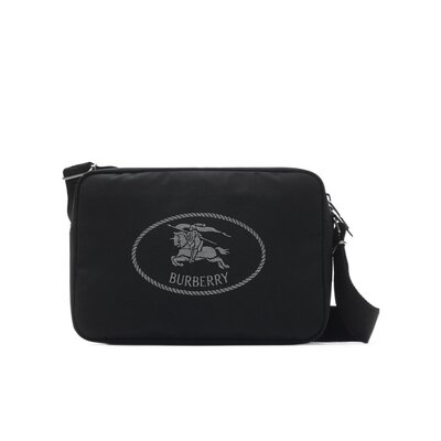 BURBERRY 男士单肩包 81113881 AW2025 黑色 Orkney斜挎包