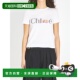 女士T恤 Cotton CH26SJH08197101 香港直邮CHLOÉ SS2026 白色