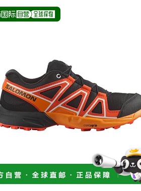 自营欧洲直邮Salomon萨洛蒙 SPEEDCROSS系列儿童黑色/红色/浅黄色