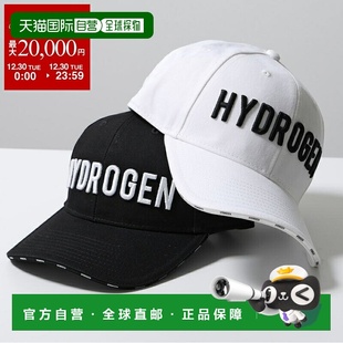 男士 日本直邮HYDROGEN 225920 CAP 棉质棒球帽带刺绣标志多 ICON