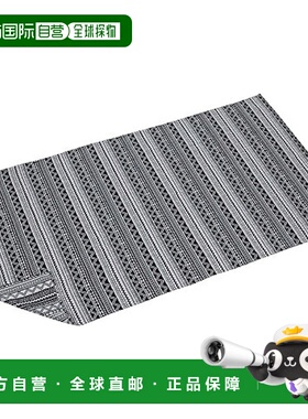 【日本直邮】鹿牌 露营休闲床单垫地毯 100 x 180cm 黑色UP-2567