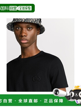 欧洲直邮ChristianDiorSS23男士T恤短袖迪奥圆领潮牌设计感小众