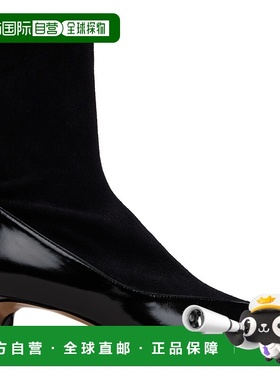 1h可退 香港直邮潮奢 Jacquemus 女士 黑色 The Tourni pumped 踝