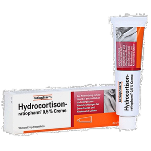 欧洲直邮德国ratiopharm皮肤过敏湿疹轻度神经性皮炎激素膏30g