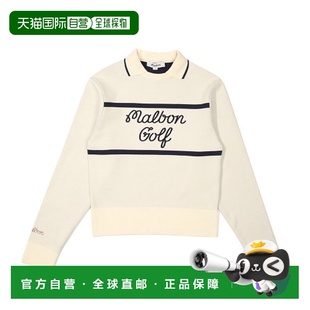 高高尔夫运动M3322PKT13IVY毛针织女 休闲时尚 韩国直邮MALBON GOLF
