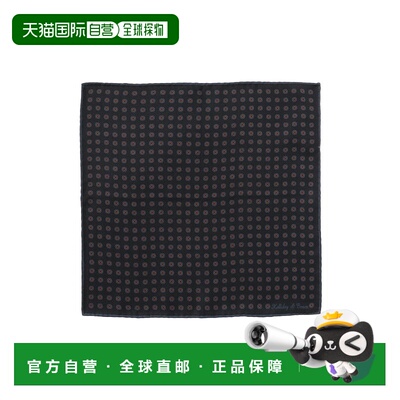 1h可退 日本直邮Holliday & Brown 男士 真丝 小纹佩斯利双面印花