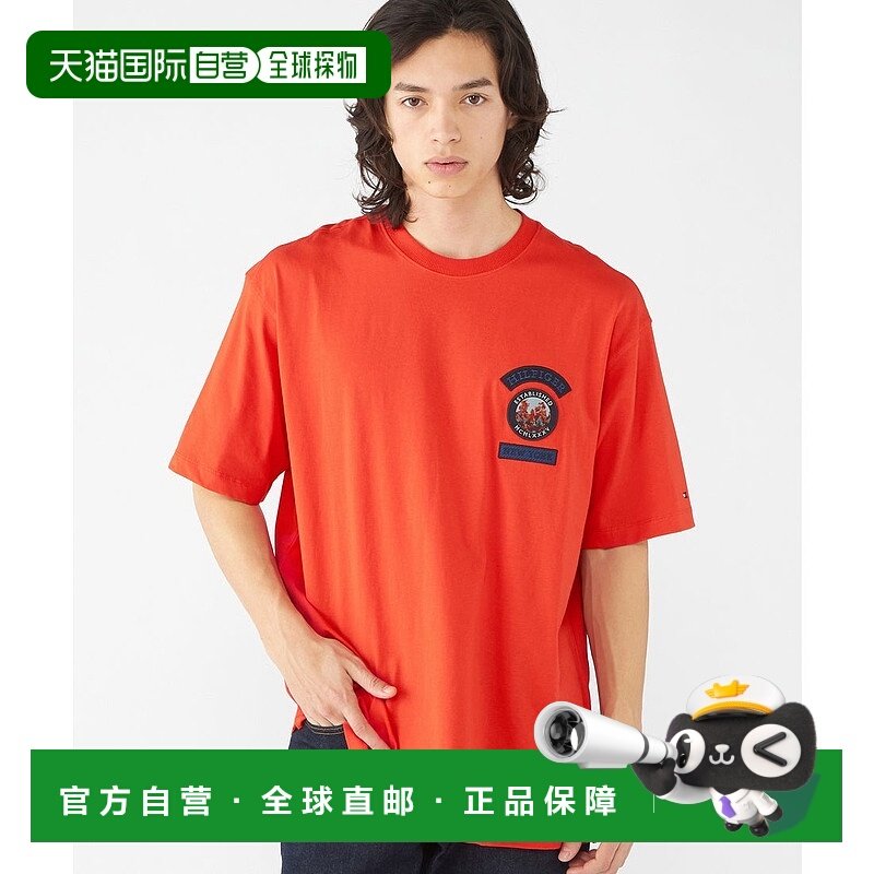 日本直邮TOMMY HILFIGER 山地多徽章T恤 [TO3203EM10104]