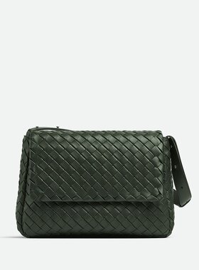 BOTTEGA VENETA 男士斜挎包 755769V3BD13203 CO 黑色