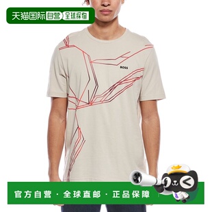 自营Hugo Boss Beetle T-Shirt - beige 美国奥莱直发