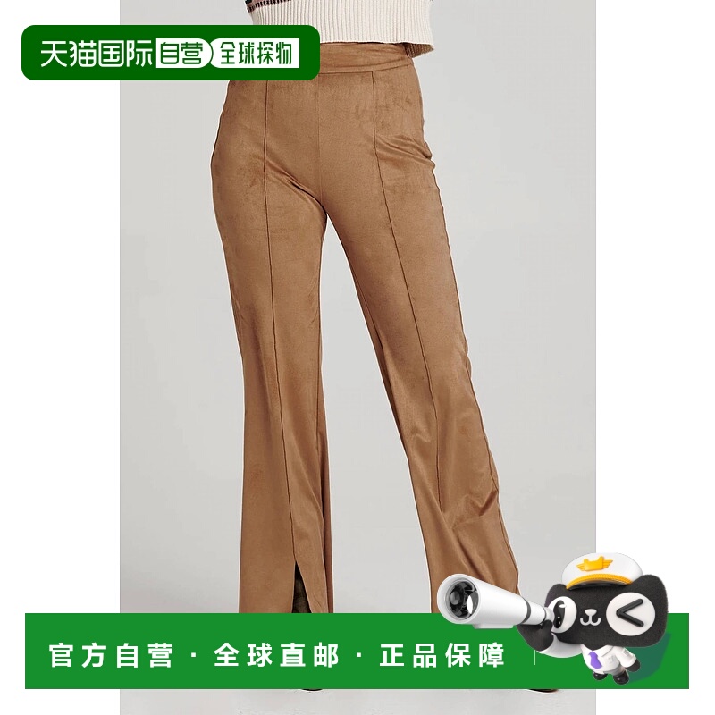 自营 another love核桃色法伦长裤 美国奥莱直发新款西装裤喇叭裤