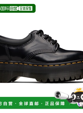 1h可退 香港直邮潮奢 Dr. Martens 马丁大夫 女士 黑色 8053 Leat