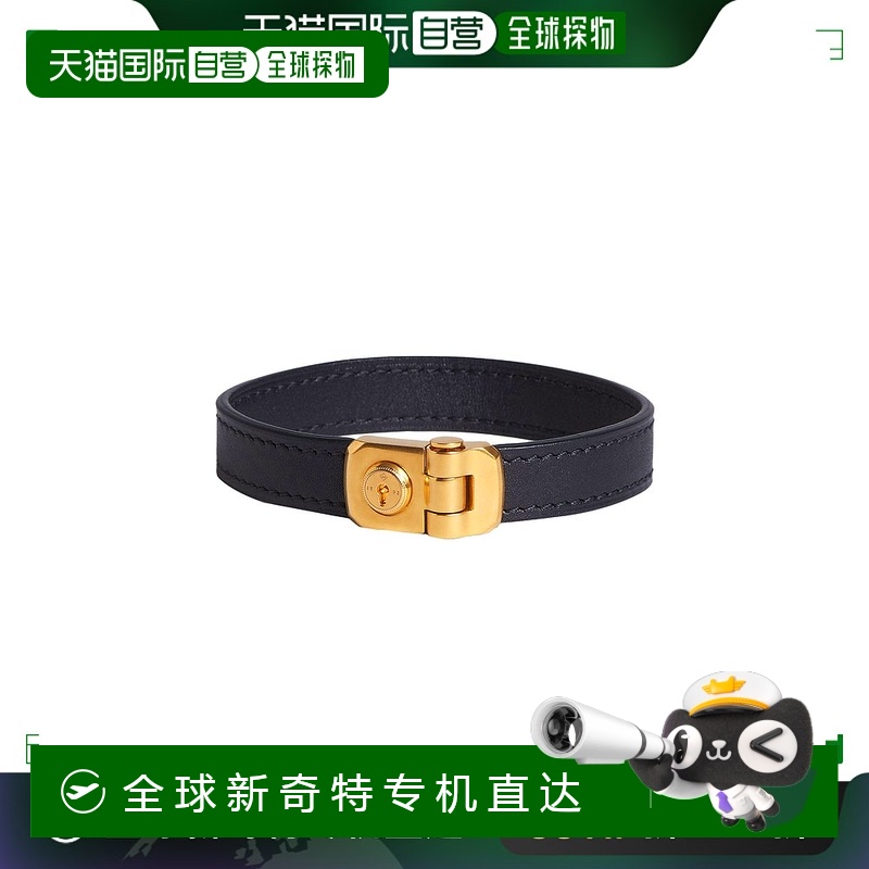 香港直邮潮奢 Dunhill 登喜路 男士 手链 black黑色 舒适时尚