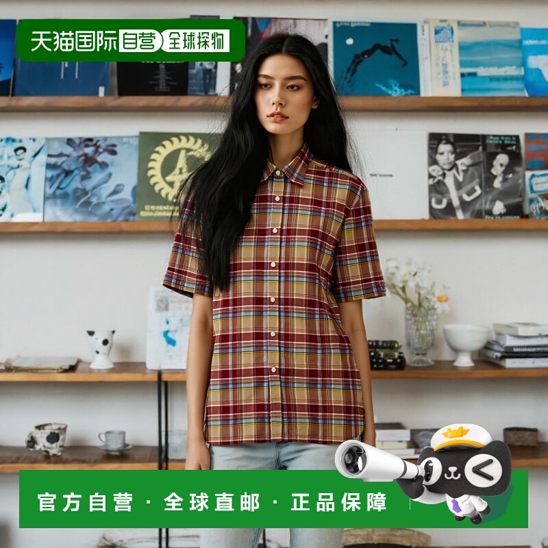 香港直邮Dunhill 格纹衬衫 DJW219