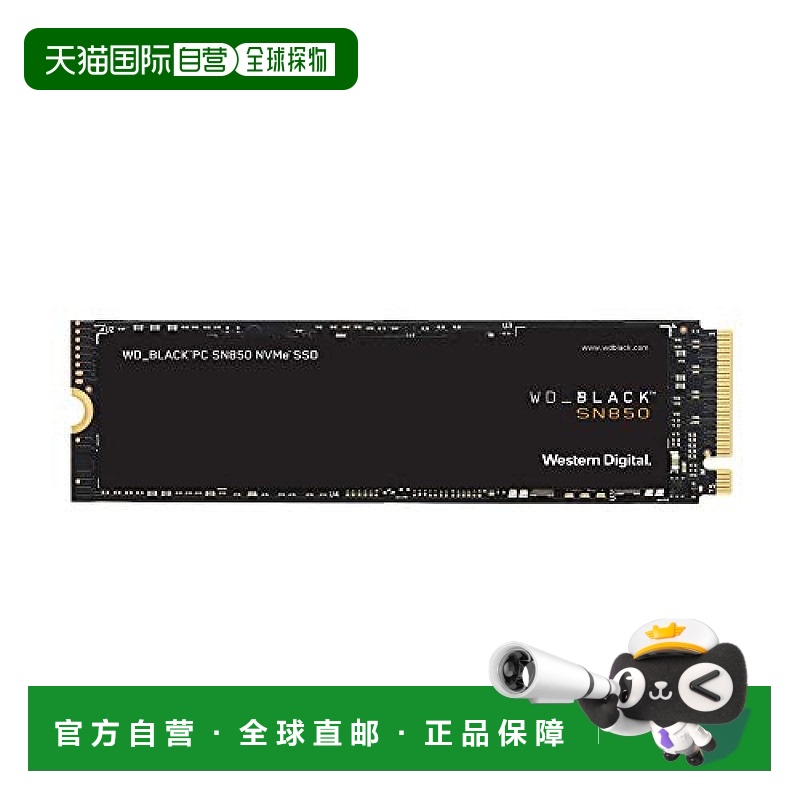 【日本直邮】 西部数据WD 1TB 内置游戏固态硬盘Gen4 WDS100T1X0E