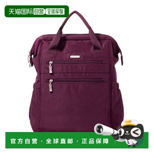 自营baggallini Women's City Scape Backpack - mulberry 美国奥