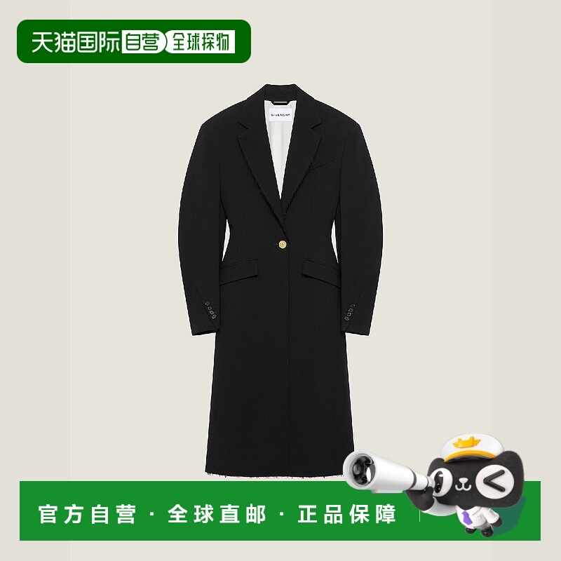 欧洲直邮GIVENCHY 纪梵希 25秋冬 BWC0E6167R-001 女士 大衣 大衣