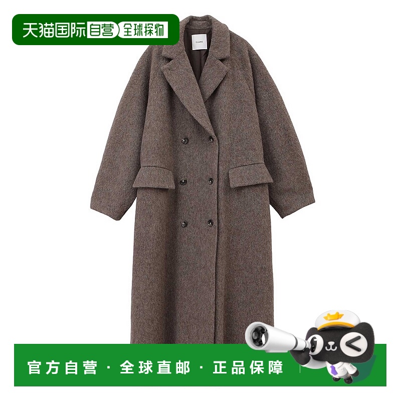 1h可退 日本直邮CLANE 女装 双排扣长款 Chester 大衣 275551012