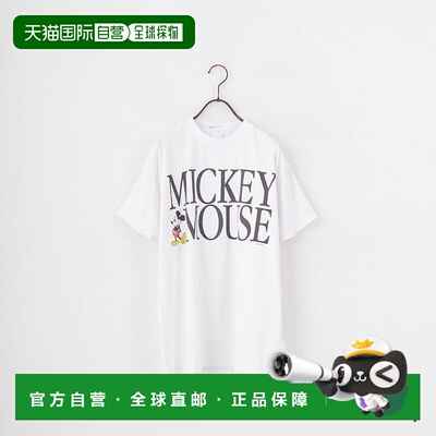 1h可退 日本直邮JACKSON MATISSE 女士米奇图案短袖T恤 JM25SS017