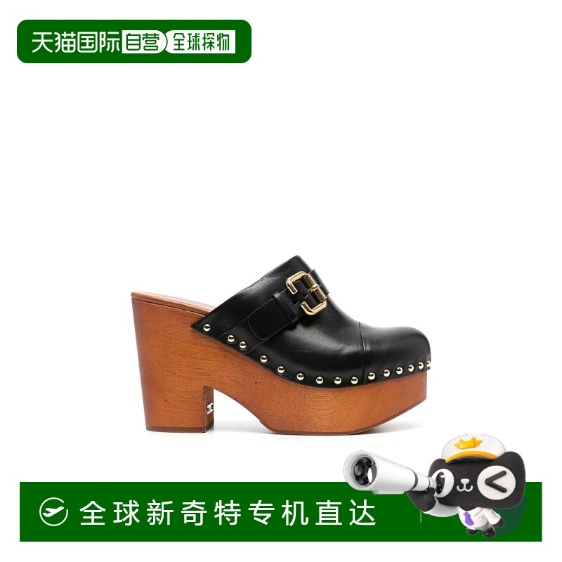 1h可退 香港直邮CHLOÉ 女士高跟鞋 CHC24A02TLT001 AW2024 黑色 J
