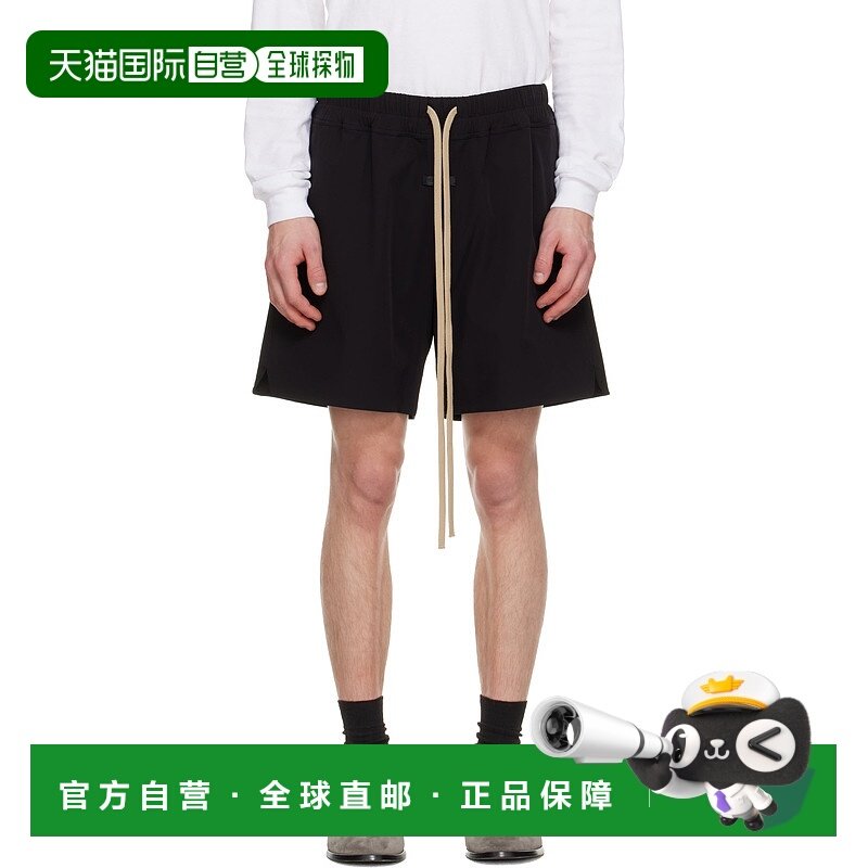 香港直邮潮奢 essentials fear of god 男士 黑色 Tech Running