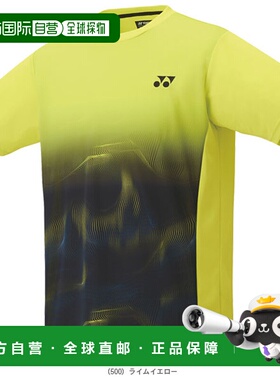 日本直邮Yonex 男士网球比赛 T恤合身款式男女通用10679