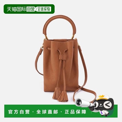 自营Women's Hobo Eden Phone Bag Warm Honey Pebbled Leather C