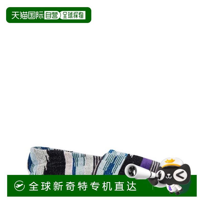 1h可退 香港直邮MISSONI 米索尼 女士 Clint 色块帆布面凉鞋