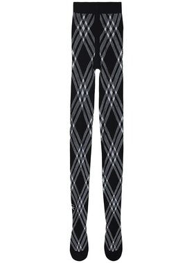 BURBERRY 女士袜子 8083660A1189 SS2025 黑色 TIGHTS