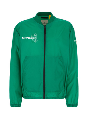 Moncler 盟可睐 男士 7 FRGMT 绿色风衣 1A00009M5238841