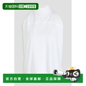 香港直邮潮奢 alaia 女士 1h可退 垂褶棉针织高领上衣 AA9H04064J