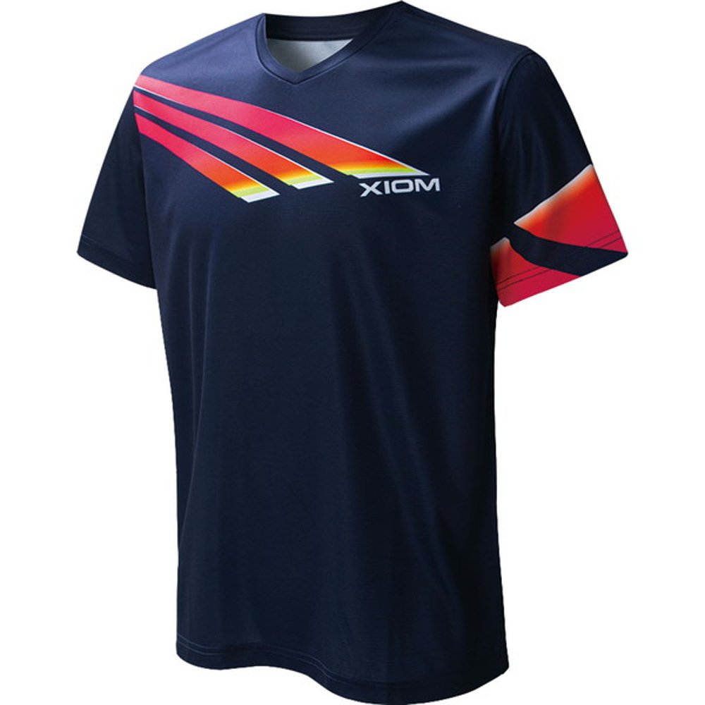 日本直邮XIOM Exion 绒毛衬衫乒乓球比赛衬衫 GAS00012-009 短袖