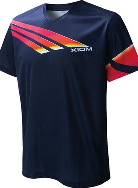 日本直邮XIOM Exion 绒毛衬衫乒乓球比赛衬衫 GAS00012-009 短袖