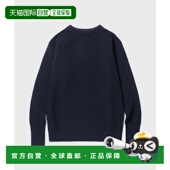 韩国直邮ANDERSEN Blue羊毛 CREWNECK ANDERSEN 公用男针织SAILOR