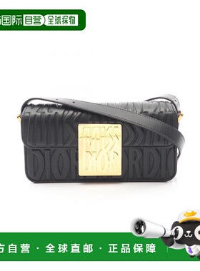 日本直邮中古Dior迪奥女包A级95新 Miss Dior 牛皮单肩包黑色