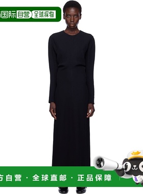 1h可退 香港直邮潮奢 TOTÊME 女士 黑色 Long-Sleeve Slouch Wais