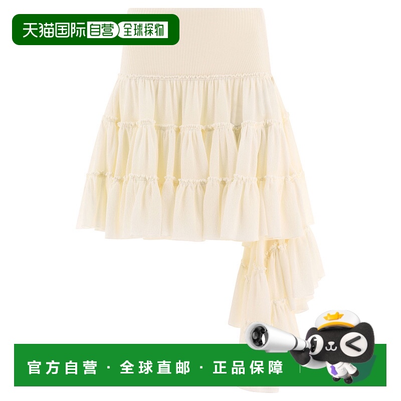 1h可退 香港直邮LOEWE 女士半身裙 S540Y08XAJ2120WHITE AW2025