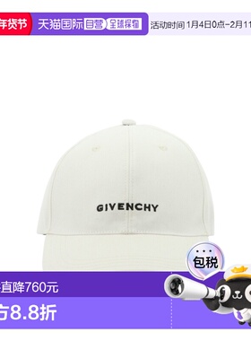 1h可退 香港直邮Givenchy 纪梵希 男士 4G LOGO刺绣棒球帽子 BPZ0