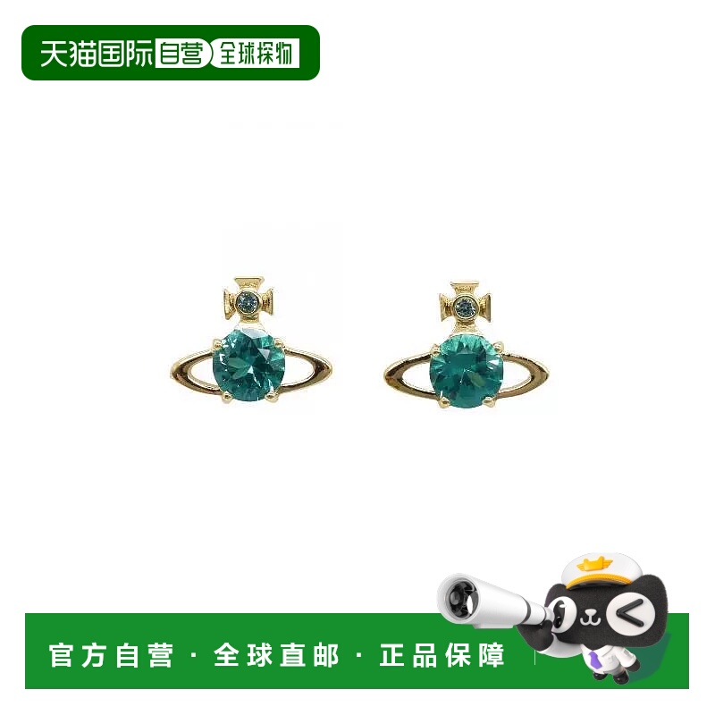 日本直邮中古Vivienne Westwood薇薇安男S级99新earrings耳环耳夹